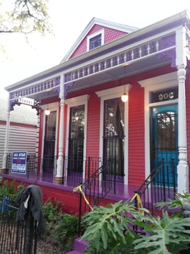 Exterior house painting in New Orleans