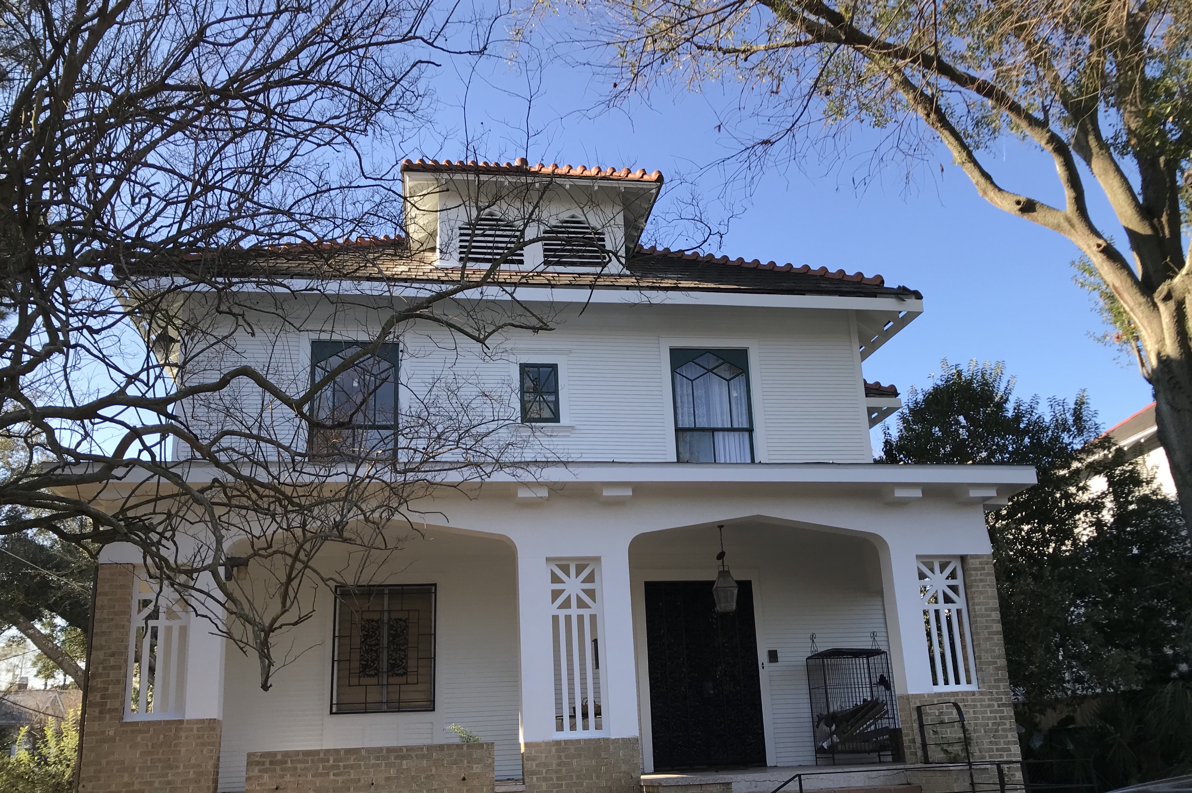 House fully restored with fresh paint